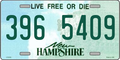 NH license plate 3965409