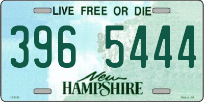 NH license plate 3965444