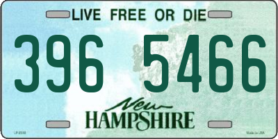 NH license plate 3965466