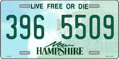 NH license plate 3965509