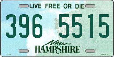 NH license plate 3965515