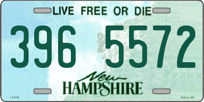 NH license plate 3965572