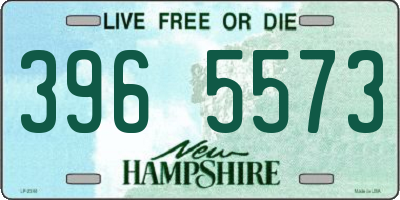 NH license plate 3965573