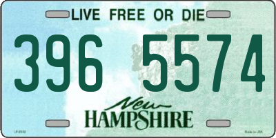 NH license plate 3965574