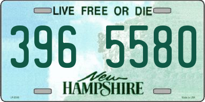 NH license plate 3965580