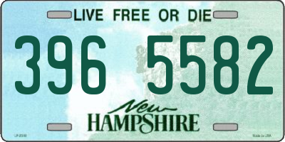 NH license plate 3965582