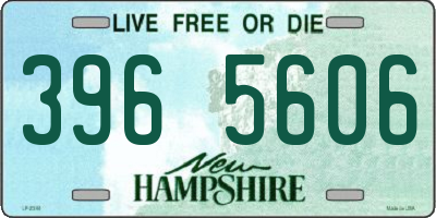 NH license plate 3965606