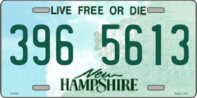 NH license plate 3965613