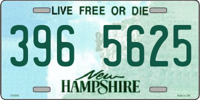 NH license plate 3965625