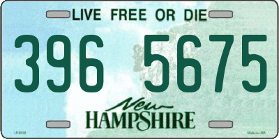NH license plate 3965675