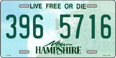 NH license plate 3965716