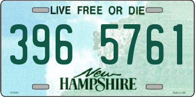 NH license plate 3965761