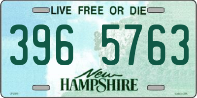 NH license plate 3965763