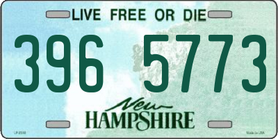 NH license plate 3965773