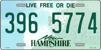 NH license plate 3965774