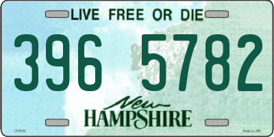 NH license plate 3965782
