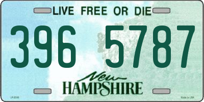 NH license plate 3965787
