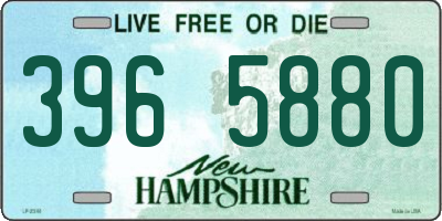 NH license plate 3965880