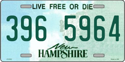 NH license plate 3965964