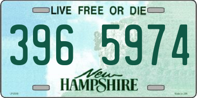 NH license plate 3965974