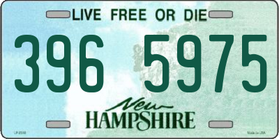 NH license plate 3965975