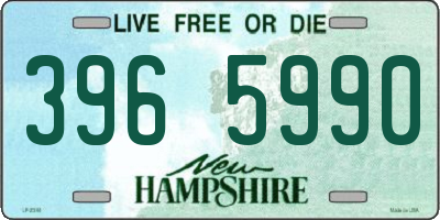 NH license plate 3965990