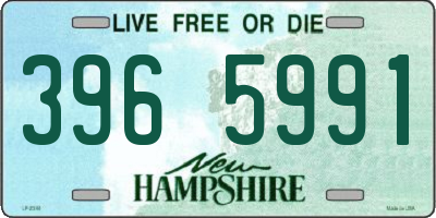 NH license plate 3965991