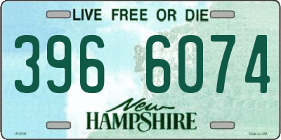 NH license plate 3966074