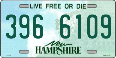 NH license plate 3966109
