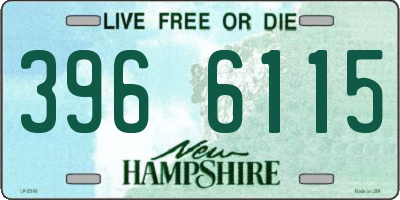 NH license plate 3966115