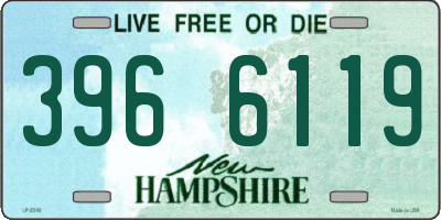 NH license plate 3966119