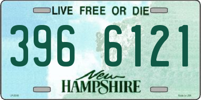 NH license plate 3966121