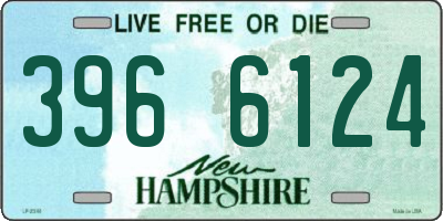 NH license plate 3966124