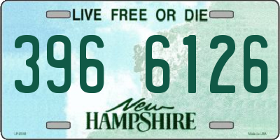 NH license plate 3966126
