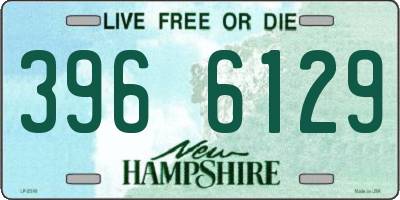 NH license plate 3966129