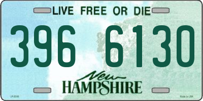 NH license plate 3966130
