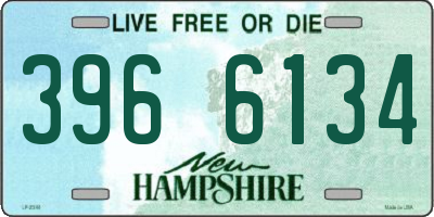 NH license plate 3966134