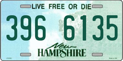 NH license plate 3966135