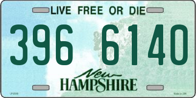 NH license plate 3966140