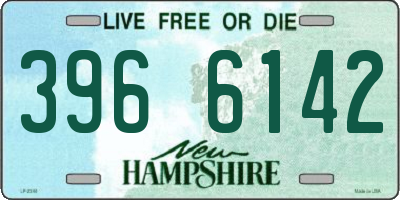 NH license plate 3966142