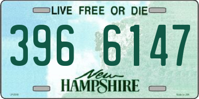 NH license plate 3966147