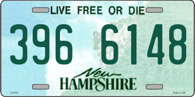 NH license plate 3966148