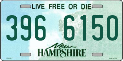 NH license plate 3966150