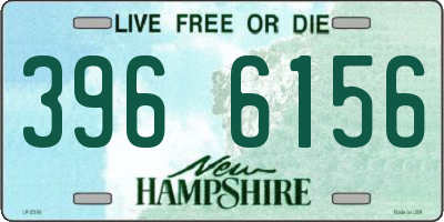 NH license plate 3966156