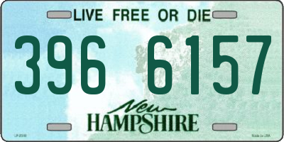 NH license plate 3966157