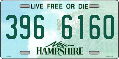 NH license plate 3966160