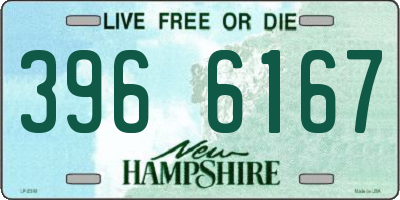 NH license plate 3966167