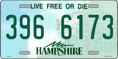 NH license plate 3966173