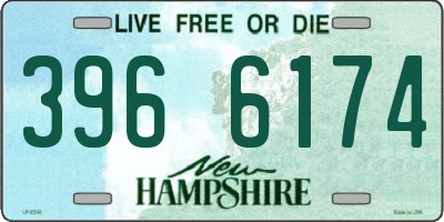 NH license plate 3966174