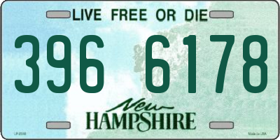 NH license plate 3966178